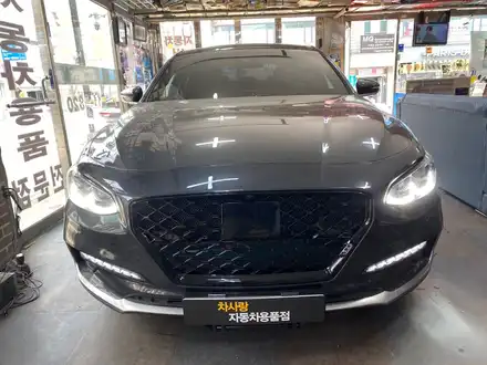 그랜져 IG 그릴교체, 무빙턴시그널 ☆송탄LED 평택LED 오산LED 차사랑☆ / 평택 시공 사진