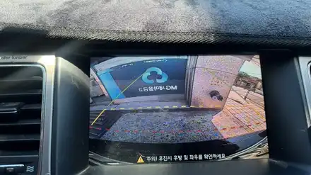 제네시스BH 순정후방카메라 교체 ☆송탄LED 평택LED 오산LED 차사랑☆ / 평택 서정동 시공 사진