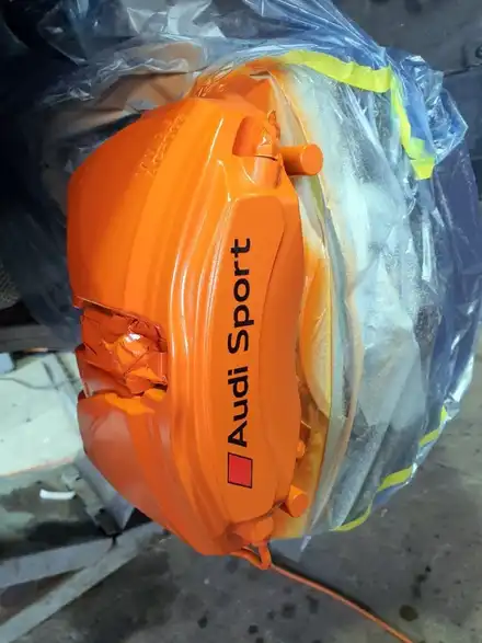 아우디 RS5룩 캘리퍼 도색. / 안성, 평택, 오산 시공 사진