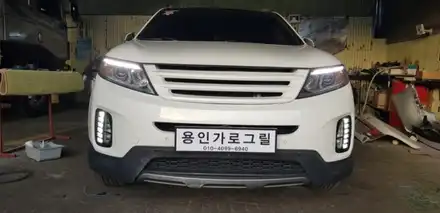 뉴쏘렌토R 2017년형 맥스크루즈 주간등 안개등 장착 / 용인 처인구 시공 사진