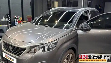 군포 송정지구 푸조 3008 1열 유막 제거 발수코팅 및 실내 디테일링 세차 / 경기 군포 시공 사진