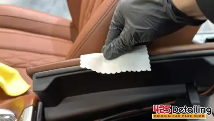 군포 송정지구 BMW X7 가죽 코팅 및 유리 유막 제거 발수코팅 후기 / 경기 군포 시공 사진