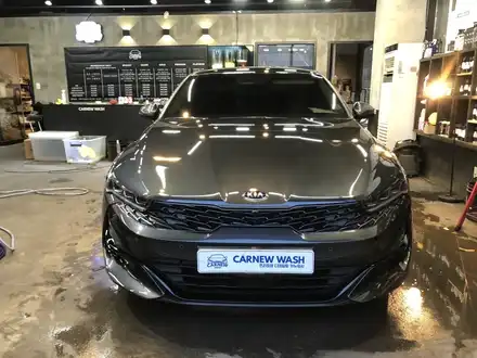 김포세차/손세차 기아 K5 풀디테일링세차 및 신차나노유리막코팅 카뉴워시 김포본점 완벽한 광택 효과를 업! / 경기 김포 양촌 시공 사진