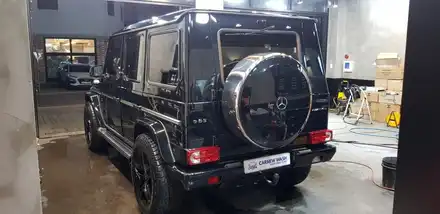 벤츠 G63AMG (G바겐) 세차/광택 카뉴워시 김포운양본점 프리미엄세차와 프로텍터코팅으로 광택코팅 효과를 한번에 / 경기 김포 양촌 시공 사진