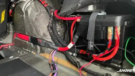 아우디 A6 C8 순정 TPMS 장착. / 경기 이천 부발 시공 사진
