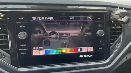 [AH-ONE] 폭스바겐 티록(T-Roc) 프레스티지 편의 코딩 적용. / 경기 이천 부발 시공 사진