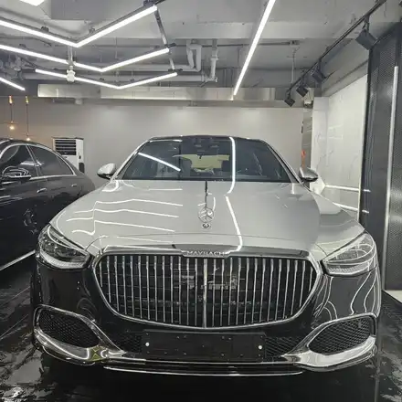 10배 저렴한 가격으로 돈 아끼세요 벤츠 마이바흐s580 투톤 고광택 랩핑하기 / 경기 화성 시공 사진