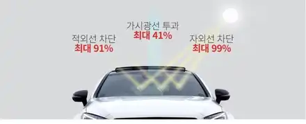 부산명지썬팅 브이쿨K  필름 시공기 / 부산, 기장 시공 사진