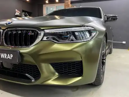 BMW M5 전체 랩핑 - 양재동 랩핑 / 서울 서초구 시공 사진