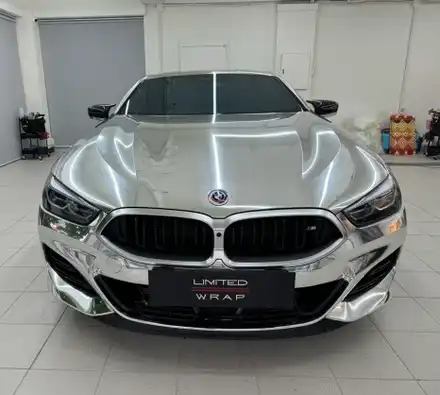 BMW 850i 미러크롬 전체랩핑 - 강남랩핑 / 서울 서초구 시공 사진