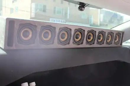 소닉디자인 울트라베이스F-8 아우디A6에적용 프로카사운드 / 경기 성남 수정 시공 사진