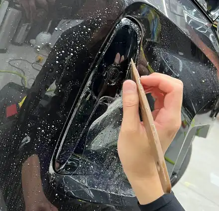 차량 전면보호를 위한 BMW6GT 프론트패키지_판교PPF / 성남 판교 수정구 시공 사진