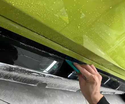 PPF시공의 진짜 역할, BMWM4 사고에도 도장은 살았다 / 성남 판교 수정구 시공 사진
