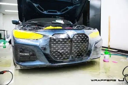 G23 BMW 420i 컨버터블 전체PPF 소프트탑 발수코팅 4시리즈 PPF 마포PPF 마포구PPF / 서울 마포구 시공 사진