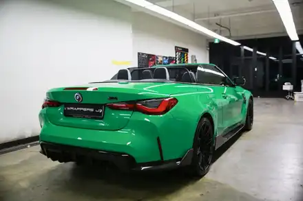 G83 BMW M4 컨버터블 전체랩핑 마포구랩핑 / 서울 마포구 시공 사진