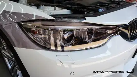 마포유리막코팅 : BMW 428i 라이트필름 유리막코팅 생활보호PPF / 서울 마포구 시공 사진