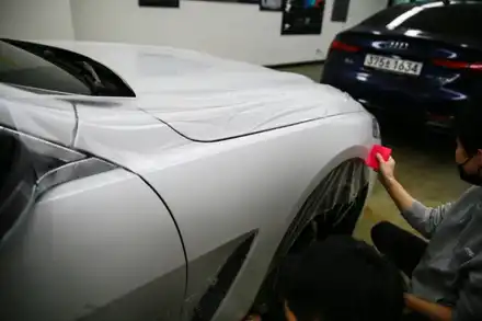 BMW 850i 전체PPF 무광PPF 시공후기 서울PPF 잘하는곳 / 서울 마포구 시공 사진