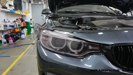 BMW 430i 420i 420d 스모그필름 라이트필름 데루등필름 / 서울 마포구 시공 사진