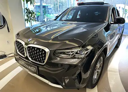 BMW X4 2023년식▶ 독일 MATCH UP7 DSP 1290W 출력의 DSP앰프 + 포칼 ES 100KX 포칼 2웨이 스피커 / 서울 마포구 시공 사진