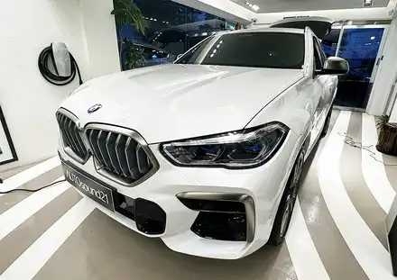 BMW X6 M50i 2022년식▶ B&W 옵션 눌러버리기! 헬릭스 V12 DSP MK2 + 잭바이잭 전용 케이블 + 포칼 베릴륨 트위터 장착합니다. / 서울 마포구 시공 사진
