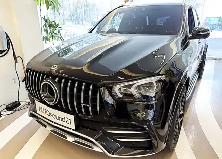 벤츠 GLE 53AMG 2022년식▶ 10채널을 완벽히 컨트롤하는! 매치 UP10 DSP + 전용 케이블 + 포칼 TBM 트위터 / 서울 마포구 시공 사진