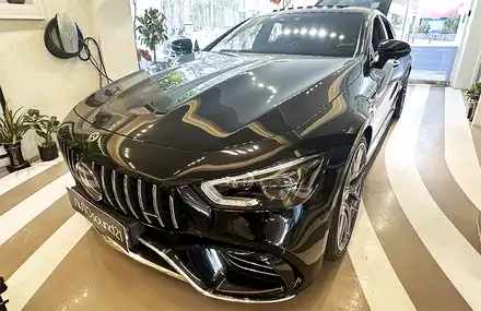 벤츠 AMG GT 63S 2021년식▶ + 헬릭스V12 DSP + 포칼 유토피아M 3WAY 프론트 + 리어 포칼 2웨이 + JL 서브우퍼 시스템 / 서울 마포구 시공 사진