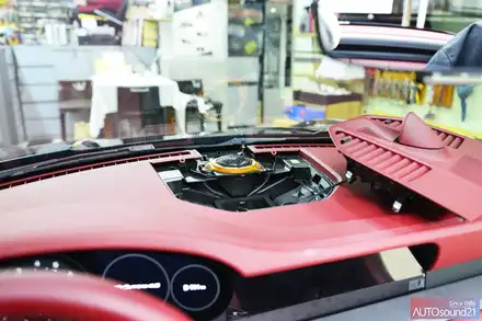 포르쉐 911 카레라 4S 2020년식▶ DATASAT 핸드메이드 스피커, 매치 스피커로 최고의 순정형 스피커 튜닝 작업하기. / 서울 마포구 신수동 시공 사진