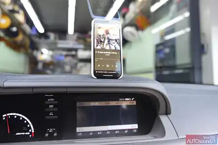 벤츠 CL63 AMG 2007년식▶ 세계 오디오 잡지에서 인정한 블루투스 리시버로 교체해 보세요. / 서울 마포구 신수동 시공 사진