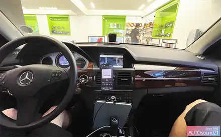 벤츠 GLK220cdi 2012년식▶ 고음질 스트리밍을 온전히 느껴보세요, WTX-700 & 사운드업 헤드켑 / 서울 마포구 신수동 시공 사진