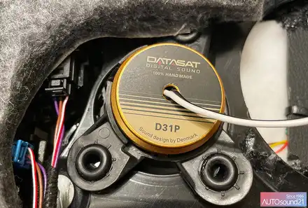 벤츠 CLS300d 2020년식▶ DATASAT 스피커로 프론트 2웨이 시스템 업그레이드 합니다. / 서울 마포구 신수동 시공 사진