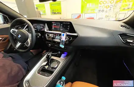 BMW Z4 2022년식▶ DATASAT D31M 트위터 + 하이브리드 파워켑 8F 장착, 트위터가 이런게 들어가있다고!? / 서울 마포구 신수동 시공 사진