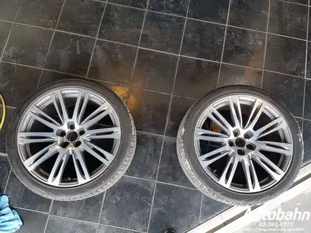 AUDI A7 페인트 제거 도로 페인트 제거 하부 세차 하부 페인트 제거 하우스 커버 세척 휠 세척 타이어 세척 / 고양시 삼송동 시공 사진