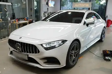 벤츠 C257 20년식 CLS 360순정어라운드뷰 시스템 시공해 드려습니다! 세로그릴 드레스업까지 완벽! / 중랑, 동대문, 광진구, 성동구 시공 사진
