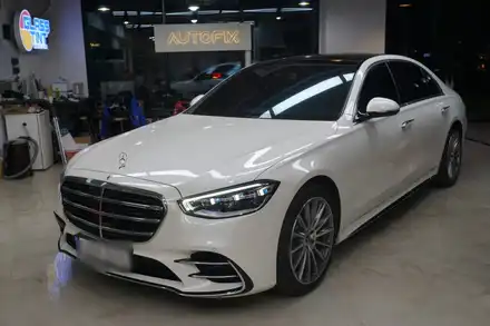 벤츠 W223 신형S클래스 S350D차량에 AMG 풀코딩과 헤드램프 코딩 해드렸습니다~! / 벤츠 / S-클래스 W223 / 서울 중랑구 시공 사진