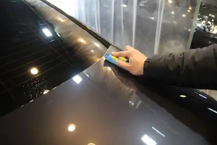 송도 신차 유리막 코팅 _ BMW 750 LI / 인천 송도동 시공 사진