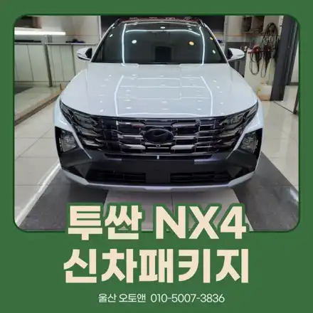 울산 투싼 NX4 신차패키지 시공후기! / 울산, 포항 시공 사진