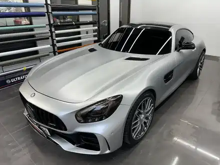 인천시 서구 / 에이버리사틴실버메탈릭 전체랩핑(울트라핏카본ppf루프스킨) / 벤츠 / AMG amggts 시공 사진