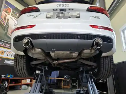 Audi Q5 JSR 114 single Tip Custom exhaust / 고양 일산동구 시공 사진