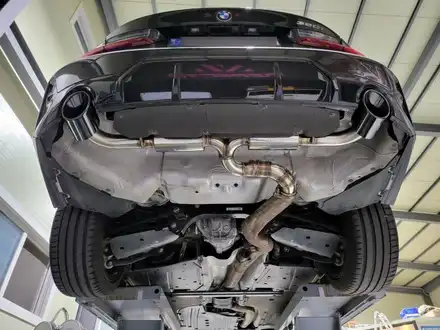 BMW G20 320i 커스텀배기 2촉 중통 배따기 우렁찬 배기사운드 연출 / 고양 일산동구 시공 사진