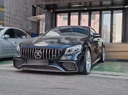벤츠 S63 카브리올레 브라부스 모노블럭 F 21인치 휠 단조 커스텀 제작! [ S63 AMG 쿠페도 가능! ] / 송파, 하남, 강동 시공 사진
