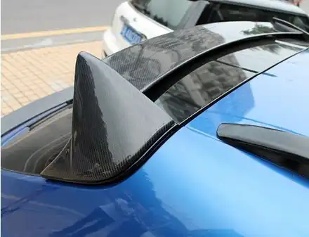 PORSCHE MACAN Carbon roof spoiler trunk racing wing, 포르쉐 마칸 카본 루프 스포일러 / 서울 송파 시공 사진