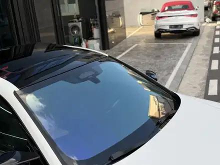 울산 자동차 PPF 틴팅 BMW i4 전체 무광에 스웨거. 컬러 조합 장난 아닙니다. / 울산 남구 시공 사진