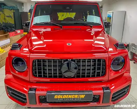 전체 PPF 시공, 우파푸른하늘님 벤츠 G63 AMG 서울 에디션 / 서울 강서구 시공 사진