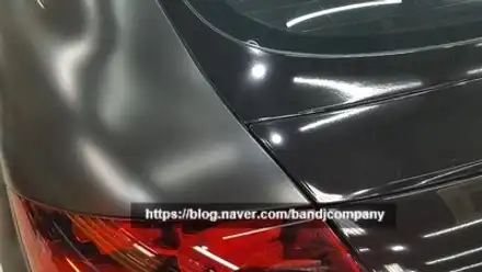 멋스러운 랩핑 아우디 TT 사틴블랙_강서구랩핑_신월동랩핑 / 서울 강서구 시공 사진