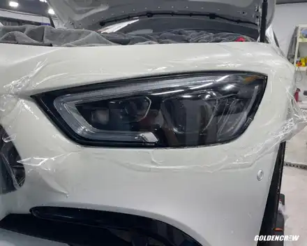 무광 PPF 벤츠 AMG GT43 전체 시공, 카스킨의 표본 / 서울 강서구 시공 사진