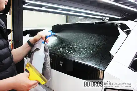 인천 넥쏘 썬팅 레인보우 IS200 농도조합, 생활보호PPF, 유리막코팅 / 인천 중구 시공 사진