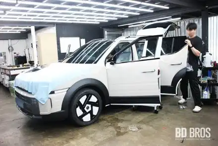 넥쏘 풀체인지 썬팅, VS200 반사필름으로 완성된 미래형 SUV 스타일링 / 인천 중구 시공 사진