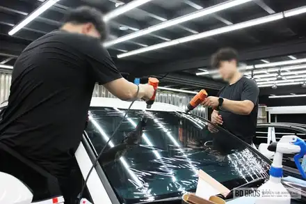자동차썬팅국민 농도 추천 루마 버텍스로 진행해 봐요 / 인천, 부평, 부천 시공 사진