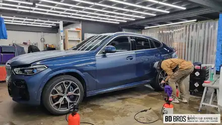 인천 BMW X6 전체 PPF 시공 진행 / 인천, 부평, 부천 시공 사진