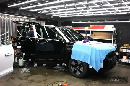 인천중구썬팅 글라스틴트 펜더S 싼타페 신차패키지 후기 / 인천, 부평, 부천 시공 사진